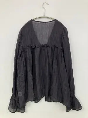 mily bilet/シャツ/ブラウス/トップス/ブラック/XL