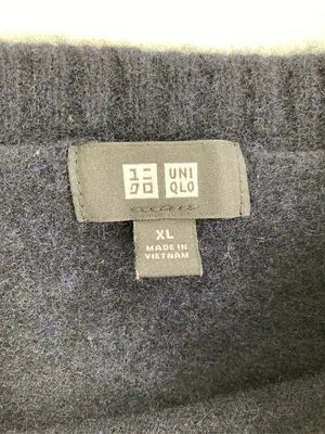 UNIQLO/ユニクロ/ニット/セーター/トップス/ネイビー/XL
