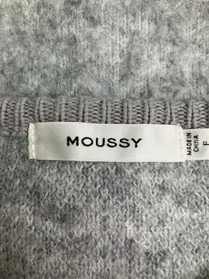 MOUSSY/マウジー/カーディガン/ボレロ/トップス/グレー/F
