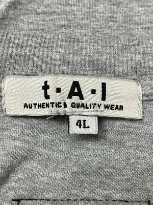 t・A・I/Tシャツ/カットソー/トップス/グレー/4L