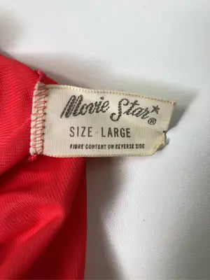 movie star/タンクトップ/トップス/レッド/L