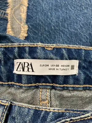 ZARA/ザラ/デニムパンツ/パンツ/ブルー/EUR 34