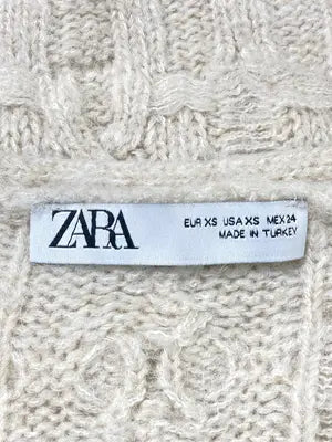 ZARA/ザラ/ニット/セーター/トップス/ベージュ/USA XS