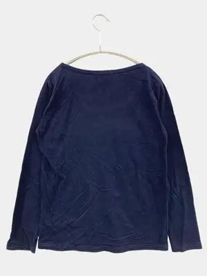 Love&Heart/Tシャツ/カットソー/トップス/ネイビー/L