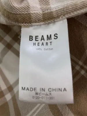 BEAMS HEART/ビームスハート/シャツ/ブラウス/トップス/ベージュ/M