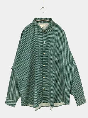 Attitude makes style!/アティチュードメイクススタイル/シャツ/ブラウス/トップス/グリーン/L