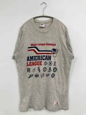 MAJORLEAGUE BASEBALL/Tシャツ/カットソー/トップス/グレー/L