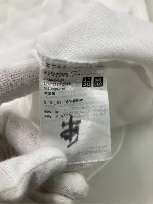 UNIQLO/ユニクロ/Tシャツ/カットソー/トップス/ホワイト/S