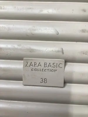 ZARA/ザラ/ローファー/シューズ/ベージュ/38