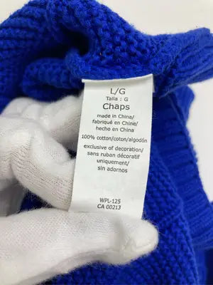 CHAPS/チャップス/ニット/セーター/トップス/ブルー/L/G
