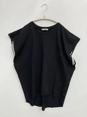 ZARA/ザラ/ノースリーブ/トップス/ブラック/L