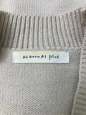 As know as plus/アズノゥアズプラス/カーディガン/ボレロ/トップス/ベージュ/F