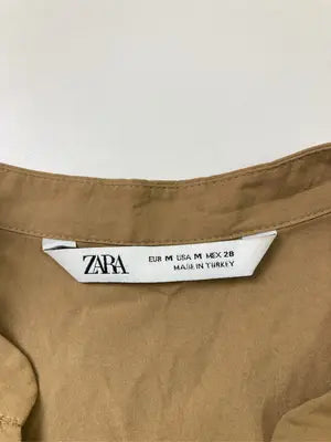 ZARA/ザラ/チュニック/ワンピース/ドレス/ブラウン/M