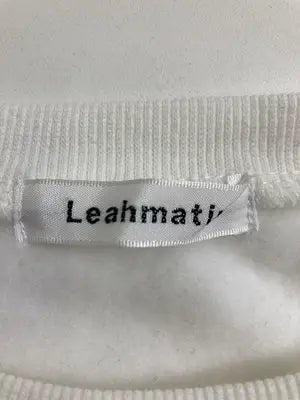 Leahmatin/スウェット/トップス/ホワイト/L