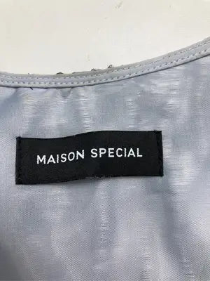 MAISON SPECIAL/メゾンスペシャル/カーディガン/ボレロ/トップス/スカイブルー/M