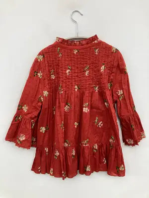 ULLA JOHNSON/シャツ/ブラウス/トップス/レッド/0