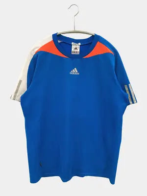 adidas/アディダス/Tシャツ/カットソー/トップス/ブルー/L
