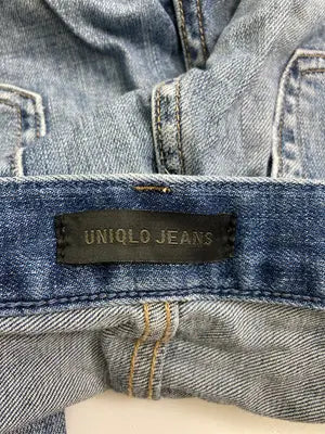 UNIQLO/ユニクロ/デニムパンツ/パンツ/ブルー/24(61cm)