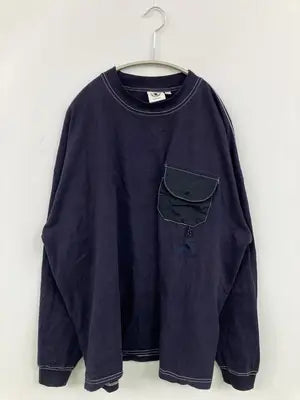 ANSWERISINNATURE/Tシャツ/カットソー/トップス/ネイビー/L