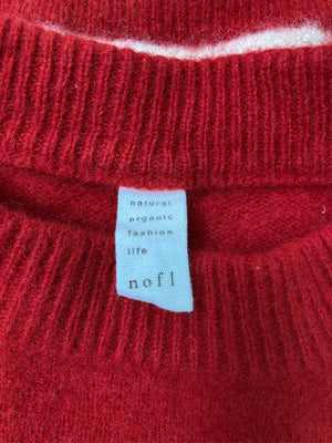nofl/ニット/セーター/トップス/レッド/M-L