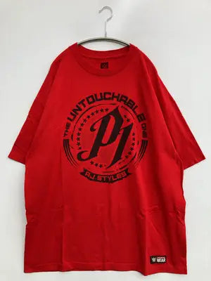 WWE/Tシャツ/カットソー/トップス/レッド/2X