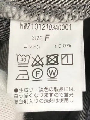 W.W.G/フーズフーギャラリー/デニムパンツ/パンツ/ブラック/F