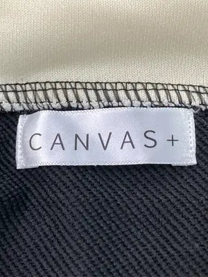 CANVAS+/スウェット/トップス/ブラック/M
