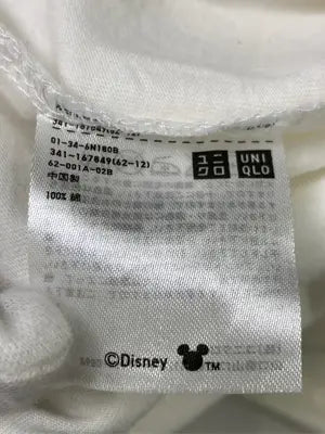 UNIQLO/ユニクロ/Tシャツ/カットソー/トップス/アイボリー/M