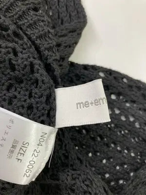 me+em select/ミームセレクト/Tシャツ/カットソー/トップス/ブラック/F