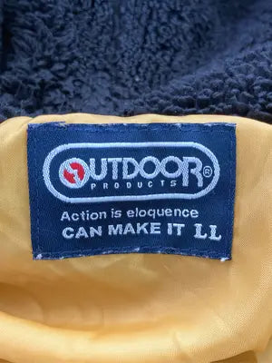 OUTDOOR PRODUCTS/ダウンジャケット/コート/ジャケット/アウター/イエロー/LL