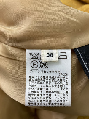 ROPE/ロペ/ノーカラーコート/ジャケット/アウター/イエロー/38