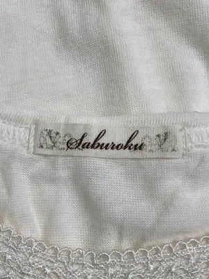 SABUROKU/サブロク/Tシャツ/カットソー/トップス/アイボリー/M
