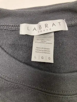LABRAT/スウェット/トップス/ブラック/L
