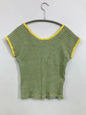 earth music&ecology/アースミュージックアンドエコロジー/Tシャツ/カットソー/トップス/イエロー/M