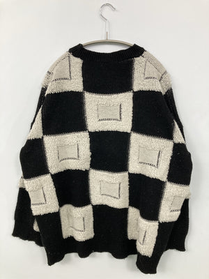 by muni:r/バイムニール/ニット/セーター/トップス/ブラック/F