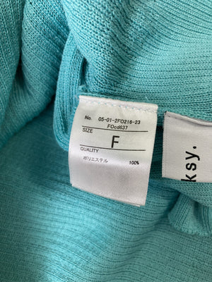 forksy./フォルクシー/カーディガン/ボレロ/トップス/スカイブルー/F