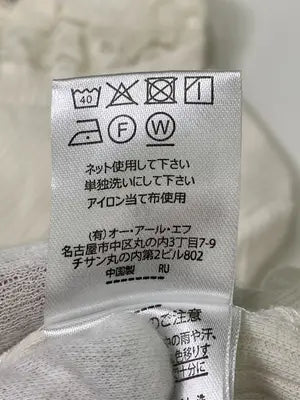 r.p.s/アールピーエス/Tシャツ/カットソー/トップス/アイボリー/M