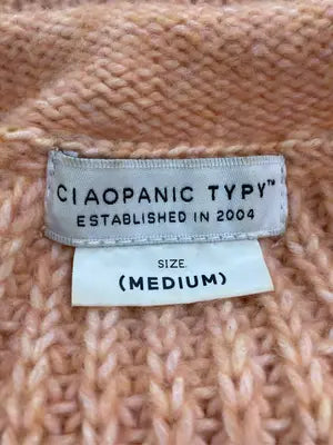 CIAOPANIC TYPY/チャオパニックティピー/ニット/セーター/トップス/オレンジ/MEDIUM