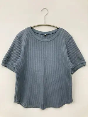 UNIQLO/ユニクロ/Tシャツ/カットソー/トップス/スカイブルー/S