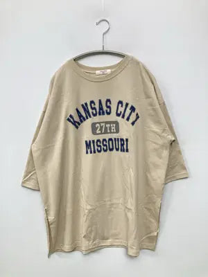 Samansa Mos2/サマンサモスモス/Tシャツ/カットソー/トップス/ベージュ/フリー