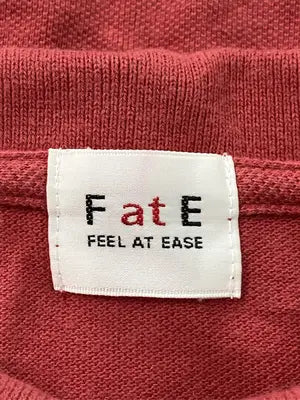 FEEL AT EASE/ポロシャツ/トップス/レッド/LL