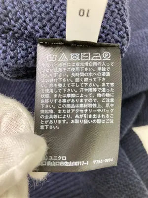 UNIQLO/ユニクロ/ニット/セーター/トップス/ネイビー/M