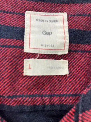 GAP/ギャップ/シャツ/ブラウス/トップス/レッド/L