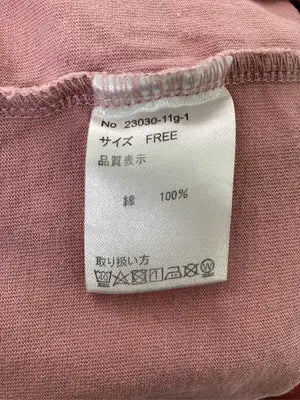 CHILLFAR/チルファー/Tシャツ/カットソー/トップス/ピンク/F