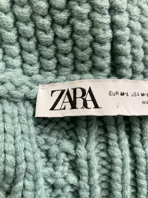 ZARA/ザラ/ベスト/トップス/ライトグリーン/EUR/USA M-L MEX 28-30