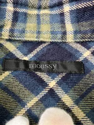 MOUSSY/マウジー/シャツ/ブラウス/トップス/ネイビー/2