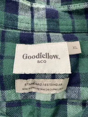 Goodfellow/グッドフェロー/シャツ/ブラウス/トップス/グリーン/XL