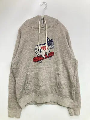 TES/テス/パーカー/トップス/グレー/LARGE