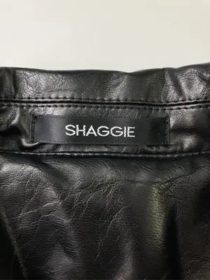 SHAGGIE/シャギー/レザージャケット/ジャケット/アウター/ブラック/F