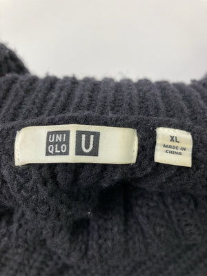 UNIQLO U/ユニクロユー/ニット/セーター/トップス/ブラック/XL